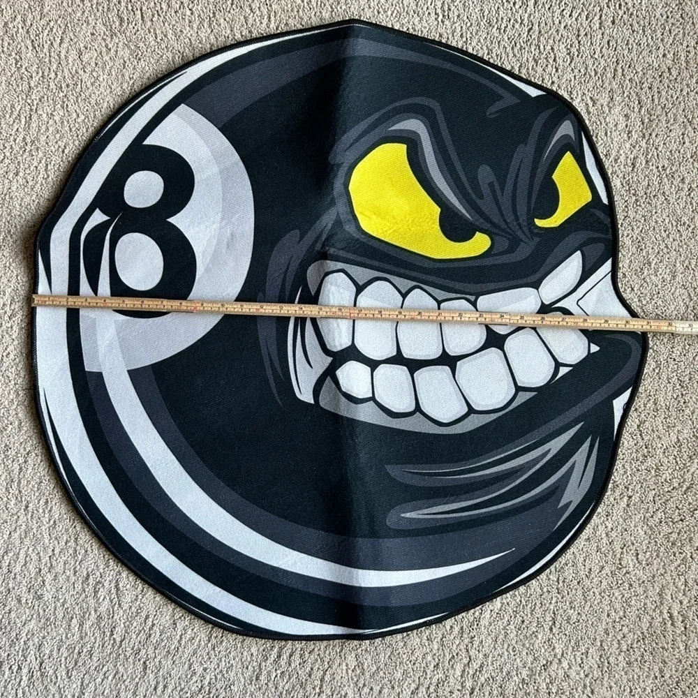 Angry 8 Ball Rug – Trendy Area Rug - BRAND NEW - Picture 4 of 6